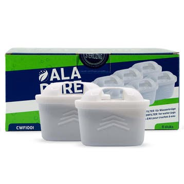 Waterfilter voor Siemens 463675 (6-pack), Verzenden