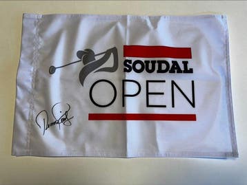 Soudal Open 2026 - Pinflag signé par Thomas Pieters, Verzamelen, Nieuw