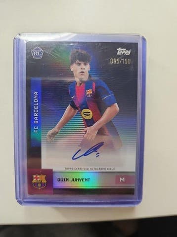 Topps FC Barcelona Carte dédicacée, Parallèle numéroté - 13, Collections