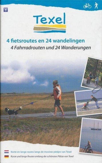 Texel 4 fietsroutes en 24 wandelingen / 4 Frahrradrouten und, Verzenden, Vvv
