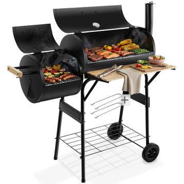 Houtskoolbarbecue met rookfunctie, Tuin en Terras, Verzenden, Nieuw