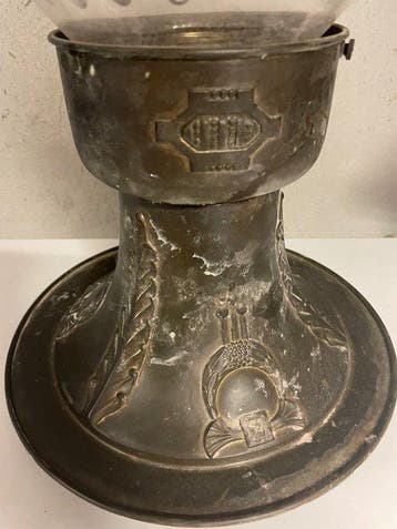 Lampe - Laiton - Lustre plafonnier