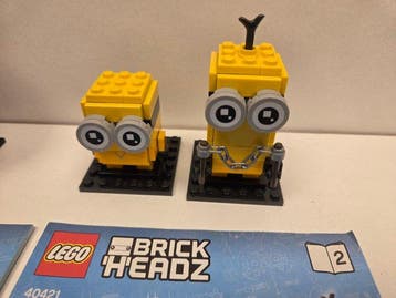 Lego Set - Minions, BrickHeadz - LEGO Belle Bottom, Kevin en, Nieuw