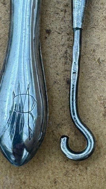 Reisset met toiletartikelen (13) - .925 zilver - Engels,