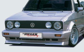 Rieger spoilerzwaard | Golf 1 - Cabrio | stuk ongespoten abs, Verzenden