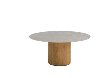 Taste by 4 Seasons Bosco tuintafel teak met rond keramisch, Nieuw