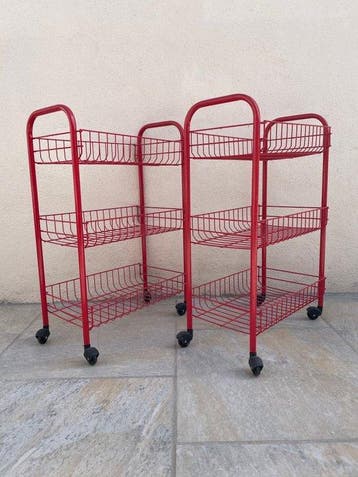 Trolley (2) - Metaal - groentemanden