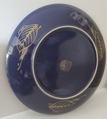 Schaal - 40 cm - Hard-past - Marokkaanse Taous schaal