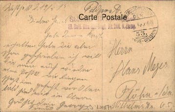 België - Provincie West-Vlaanderen - Ansichtkaart (139) -, Gelopen