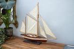 Grandi dimensioni - Modelschip - goletta (schooner) a due, Nieuw