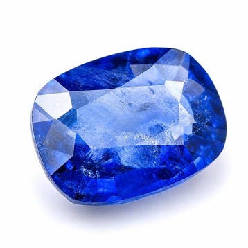 Zonder minimumprijs - 1 pcs Blauw Saffier - 3.11 ct -