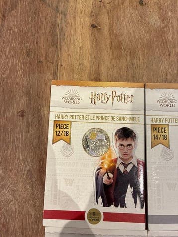 Frankrijk. 10 Euro 2021 Harry Potter (4 coins) (Zonder, Postzegels en Munten