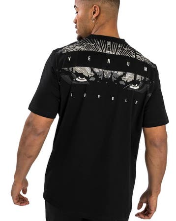 Venum Gorilla Jungle T-Shirt Katoen Zwart Wit, Verzenden, Zwart, Vechtsport, Nieuw