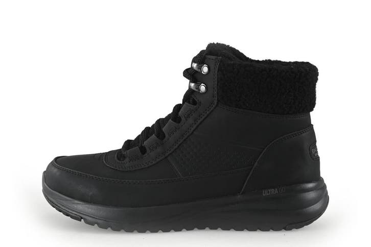 Skechers Veterboots in maat 38 Zwart, Kleding | Dames, Schoenen, Zwart, Zo goed als nieuw, Overige typen, Verzenden