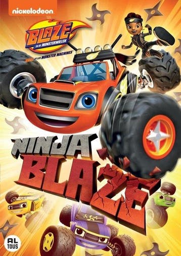 Blaze & The Monster Machine - Ninja Blaze (DVD) op DVD, Verzenden