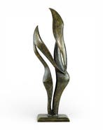 Ben Wouters (XX) - sculptuur, Abstract Couple in Harmony -