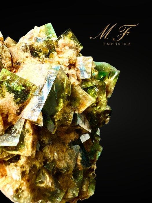 Premium - specimen Fluoriet Anglaise Exemplaar - Hoogte: 40, Collections, Minéraux & Fossiles