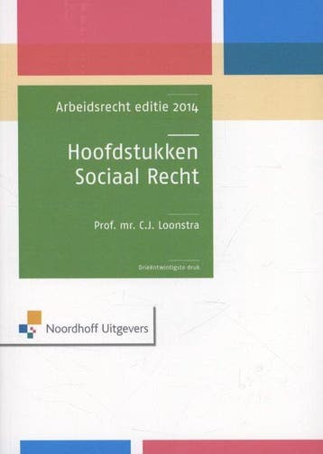 Hoofdstukken sociaal recht Arbeidsrecht editie 2014, Verzenden