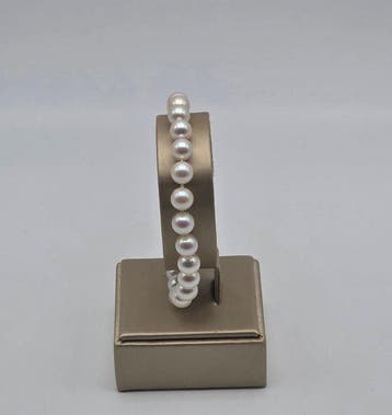 Zonder minimumprijs - Armband - 18 karaat Geel goud Parel -, Nieuw