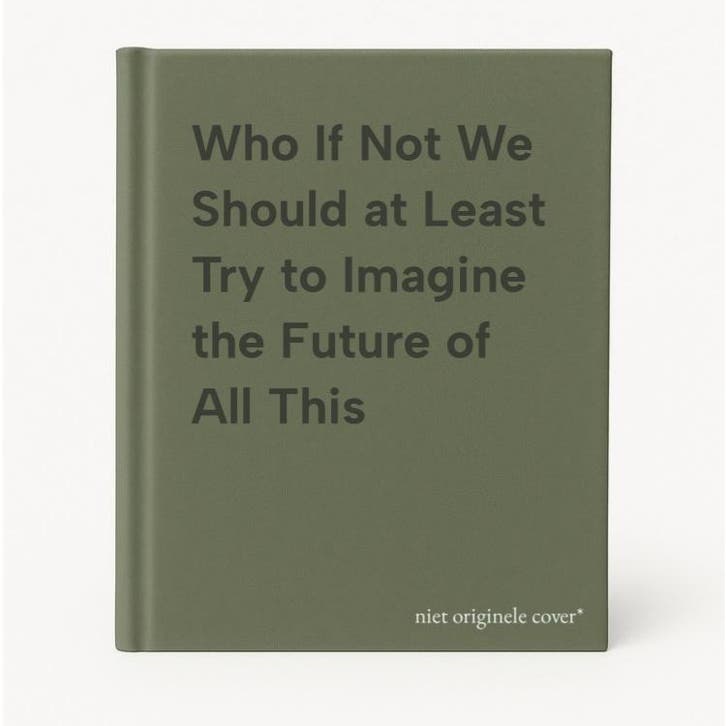 Who If Not We Should at Least Try to Imagine the Future of, Livres, Art & Culture | Arts plastiques, Envoi