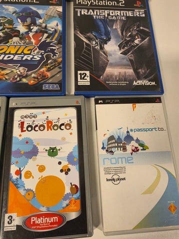 Sony - Playstation 2 (PS2) - 10x PS2 & 7x PSP Games -, Nieuw