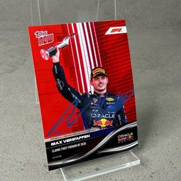 Red Bull Racing - Topps Now - (030) Max Verstappen - Claims, Nieuw