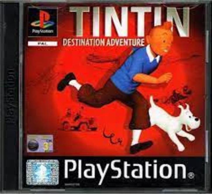 Kuifje Avontuur Onbekend (Zonder Case Cover) (PS1 Games), Consoles de jeu & Jeux vidéo, Jeux | Sony PlayStation 1, Enlèvement ou Envoi
