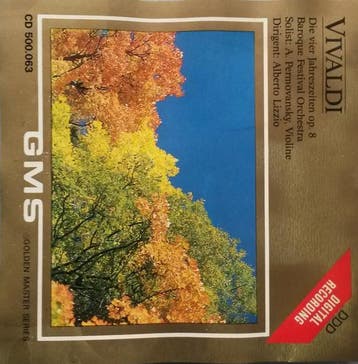 Antonio Vivaldi - Die Vier Jahreszeiten Op. 8, Verzenden, Gebruikt