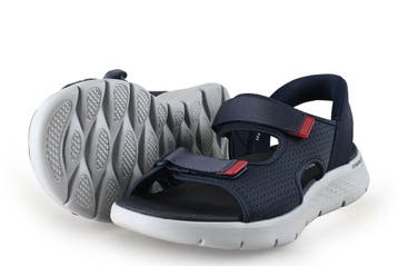 Skechers Sandalen in maat 43 Zwart, Sandalen, Verzenden, Zwart, Zo goed als nieuw