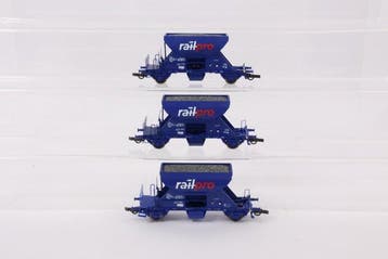 Roco H0 - 67156 - Ensemble de wagons de marchandises pour, Hobby en Vrije tijd, Nieuw