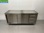 RVS Werkkast Kast Werktafel Premium-line 2 schuifdeuren en 3, Ophalen of Verzenden, Nieuw in verpakking