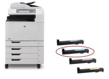 HP - Huismerk Toner Cyaan CM6040, CM6030, CM6049 LT6040C, Computers en Software, Printerbenodigdheden, Ophalen of Verzenden, Nieuw
