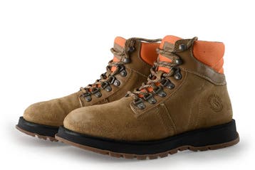 Scotch & Soda Veterboots in maat 41 Beige, Kleding | Heren, Schoenen, Overige kleuren, Verzenden, Boots, Zo goed als nieuw