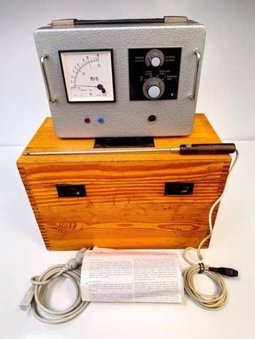 Anemometer - Wilh. Lambrecht KG Type 641N - Metaal -, Antiek en Kunst