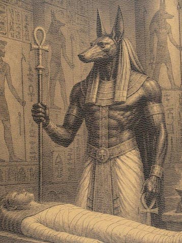 Suspension murale Artistico « Anubis – Dieu de la, Verzamelen