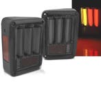 Feux Arrière Pour Jeep Wrangler Jk 07-18 Led Bar Noir Fumé, Verzenden