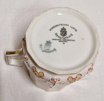 Koffie- en theeservies - Nympfenburg Europa - Porselein
