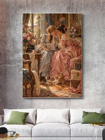 Shayer - Whispers in the Paris Salon - XL - 60x80cm - 1/1