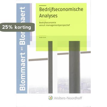 Bedrijfseconomische Analyses 9789001705459 A.M.M. Blommaert, Verzenden, Gelezen, A.M.M. Blommaert