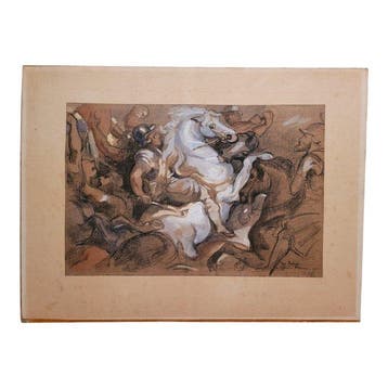 A. Bohelia (?) (XIX), Da Rubens - Battaglia di Anghiari
