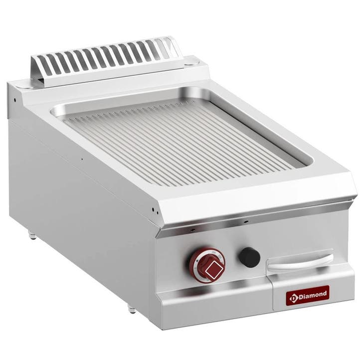 Bak-/Grillplaat | OPTIMA 700 | Gas | Gegroefd Oppervlak, Zakelijke goederen, Horeca | Keukenapparatuur, Nieuw in verpakking, Verzenden