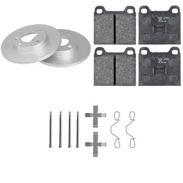 Remschijven + remblokken Voorzijde Audi 80 B2 Sedan 1.6, Autos : Pièces & Accessoires, Verzenden