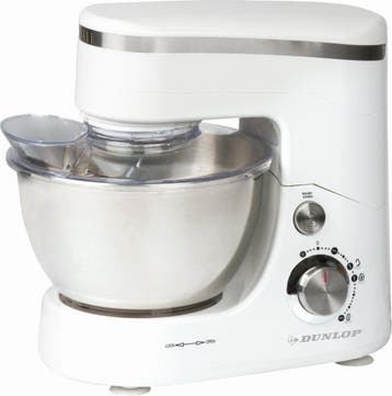 Dunlop keukenmachine - 5L- RVS kom - 800 watt, Ophalen of Verzenden