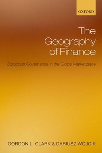 The Geography of Finance 9780199213368 Gordon L. Clark, Boeken, Verzenden, Zo goed als nieuw, Gordon L. Clark