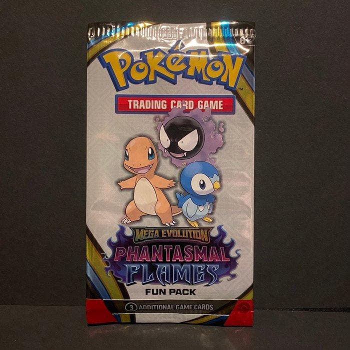 Pokémon - 20 Booster pack - 20x Phantasmal Flames fun pack, Hobby en Vrije tijd, Verzamelkaartspellen | Pokémon
