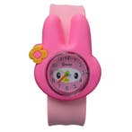 Fako - Kinderhorloge - Slap On Mini - Konijn - Roze, Verzenden, Nieuw