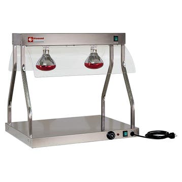 Warmhoudplaat + Infraroodlampen | 30°C/90°C | 2x 0.25kW +, Verzenden, Nieuw in verpakking