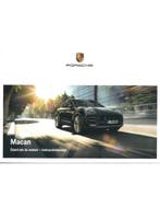 2018 PORSCHE MACAN INSTRUCTIEBOEKJE NEDERLANDS, Auto diversen, Handleidingen en Instructieboekjes, Ophalen of Verzenden