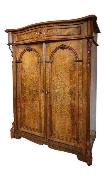 Credenza - Walnoot - Gründerzeit-Vertiko