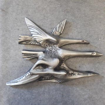 Ars Munda - sculptuur, Vogels - 42 cm - Kunsthars